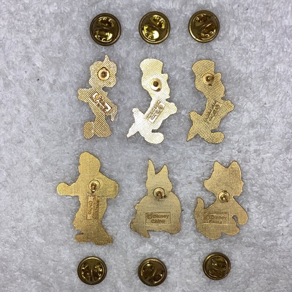 Disney Pinocchio trading pins gepetto, figaro, Jiminy, Cleo - Picture 3 of 3